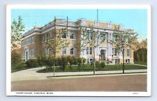St. Louis County Courthouse Building Virginia Minnesota Postcard VTG MN picture