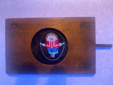 Mechanical Animation Magic Lantern Lever Slide c 1870 picture