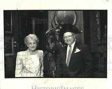 1989 Press Photo Louisiana Museum Foundation - Dorothy Schlesinger, James Sefcik picture