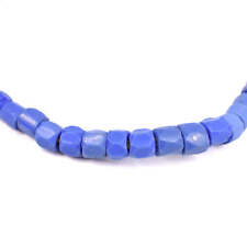 Opaque Russian Blues Faceted Trade Beads Côte d'Ivoire picture
