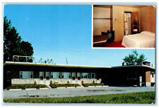 c1950's Jenny Rock's Motel St-Hubert Quebec Canada Multiview Posted Postcard picture