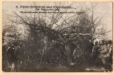 cpa photo stable under the trees Argonne war 14-18 picture