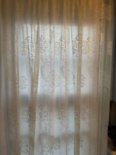 Lace panel curtains set of 4 panel 58
