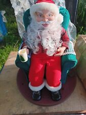 90’s AVON Read Me a Story Christmas Animated Talking Santa Claus Tested COMPLETE picture