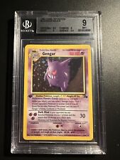 Pokemon Gengar 5/62 BGS 9 1st Ed Fossil Eng - No Shining Charizard picture