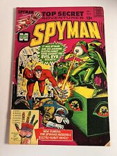 Top Secret Adventures #2 Harvey Comics Silver Age SPYMAN Condition VG+ picture