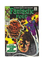FANTASTIC FOUR #78  First Appearance: Dr. MOLINARI  STAN LEE & JACK KIRBY  1968 picture