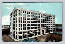 Springfield MA-Massachusetts, Public Company Building, Vintage c1909 Postcard picture