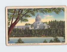 Postcard Washington State Capitol Building Olympia Washington USA picture