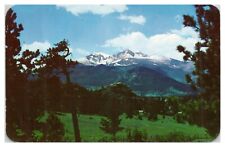 Vintage Longs Peak Colorado Postcard From Estes Park Unposted Chrome picture