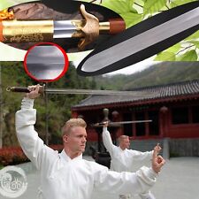 Martial Arts Kung Fu Training Tai-chi Soft Sword Steel Blade Brass Fittings#0078 picture
