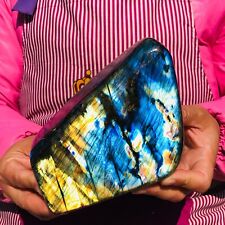 1630g Natural Gorgeous Labradorite Quartz Crystal Stone Specimen Healing 552 picture