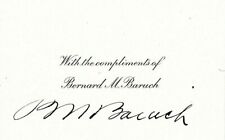 Exceptional, Bernard Baruch, American Financier & Adviser To Presidents, Mint  picture