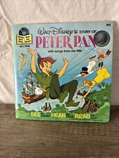 Walt Disney Story of Peter Pan See Hear Read  #304 1977 33 1/3 rpm picture