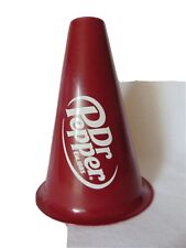 Vintage Dr Pepper Co Logo Megaphone Cheerleader, Plastic advertisement company picture