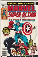 Marvel Comics 1977, Marvel Super Action, Capt. America Lot 1-10  picture