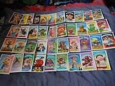 Garbage Pail Kids 1986 Stickers Lot Of 40 B Series  picture