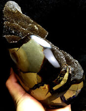 2430g  AAAA++++Madagascar Large Dragon Septarian Crystal Geode Healing  picture