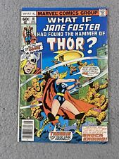 What If? #10 1st Jane Foster as Thor MCU Raw Copy 1978 KEY ISSUE Thordis Marvel picture