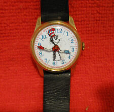 NICE DISNEY DR. SEUSS CAT IN THE HAT WATCH MECHANICAL WIND-UP WATCH SWISS MADE picture