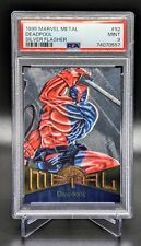 1995 Marvel Metal - Deadpool #92 Silver Flasher - PSA 9 Mint picture