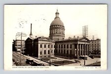 St Louis MO-Missouri, Courthouse Southeast View, Antique, Vintage c1903 Postcard picture