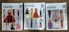 McCall's Pattern Lot Doll Clothes 11 1/2