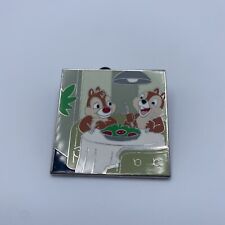 Disney Cruise Line - Chip and Dale Eating Salad - DCL Pin picture