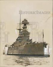 1939 Press Photo British battleship Barham at sea - nei01506 picture