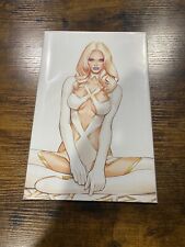 AXE: JUDGMENT DAY 1 * NM+ * DAVID NAKAYAMA VIRGIN VARIANT EMMA FROST WHITE QUEEN picture