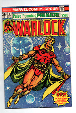 Warlock #9 - new costume - Starlin - 1975 - FN picture