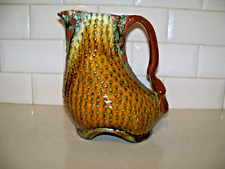 Ronan Kyle Peterson Earthenware Pitcher Pottery Nine Toes Pottery Signed picture