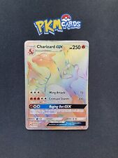 Pokémon TCG Charizard Gx Burning Shadows 150/147 Rainbow Secret Rare HP. picture
