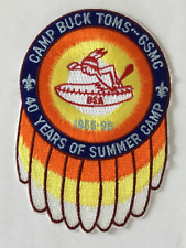 Camp Buck Toms 1995 pocket patch  cs picture
