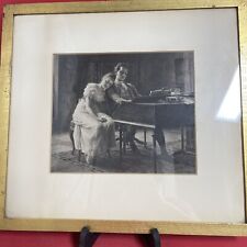 1895 Print Poetzelberger Portrait Felix Mendelssohn Sister Fanny Piano Composer picture