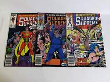 Squadron Supreme Lot of 3 #6,9,10 Marvel (1986) Newsstand 1st Series Comics picture