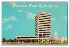 c1960's Civic Center Skyline Sumitomo Bank of California Los Angeles CA Postcard picture