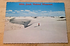 Postcard White Sands National Monument New Mexico picture
