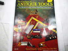 THE CATALOGUE OF ANTIQUE TOOLS BY MARTIN J. DONNELLY - HAND TOOL VALUE GUIDE picture