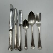 VINTAGE PULLMAN RAILROAD INTERNATIONAL SILVER & INSICO FLATWARE LOT OF 6 PIECES picture
