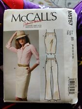 McCall's Misses' Skirt and Pants Palmer Pletsch  Pattern M6757 Size 8-16 UNCUT picture