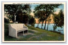 Postcard: WI 1918 Cozy Nook, Park St, University, Madison, Wisconsin - Posted picture