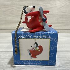 PEANUTS Snoopy Flying Ace Ceiling Fan Pull Chain Cake Topper Figurine Ornament picture