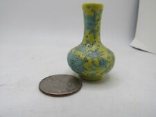 Rare antique Chinese 19c porcelain miniature vase picture