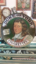 Original DUKE OF YORK CIGARETTES  General Store advertising metal charger sign picture