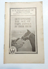 USDA - Farmers Bulletin No 1721 - Determining Age of Farm Animals by Their Teeth picture