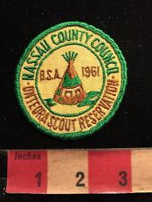 Vtg 1961 ONTEORA SCOUT FESERVATION NASSAU COUNTY COUNCIL Boy Scouts Patch 87I3 picture