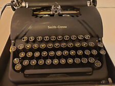 Smith Corona Manual Typewriter w/Case Sterling Series 4A 1945 Floating Shift picture