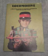 Locomotive, A Beautiful Make It Yourself Locomotive With An Exciting Story, Vtg picture