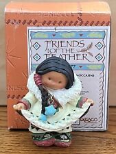 VTG Hard To Find Friends Of The Feather “Daughter”Wearing Moccasins 608769 picture